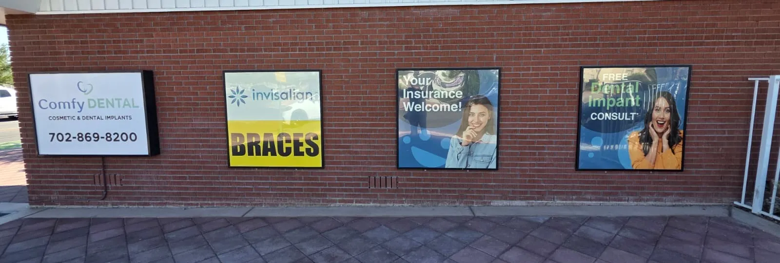 Comfy Dental Care office exterior at 803 S 7th St, Las Vegas
