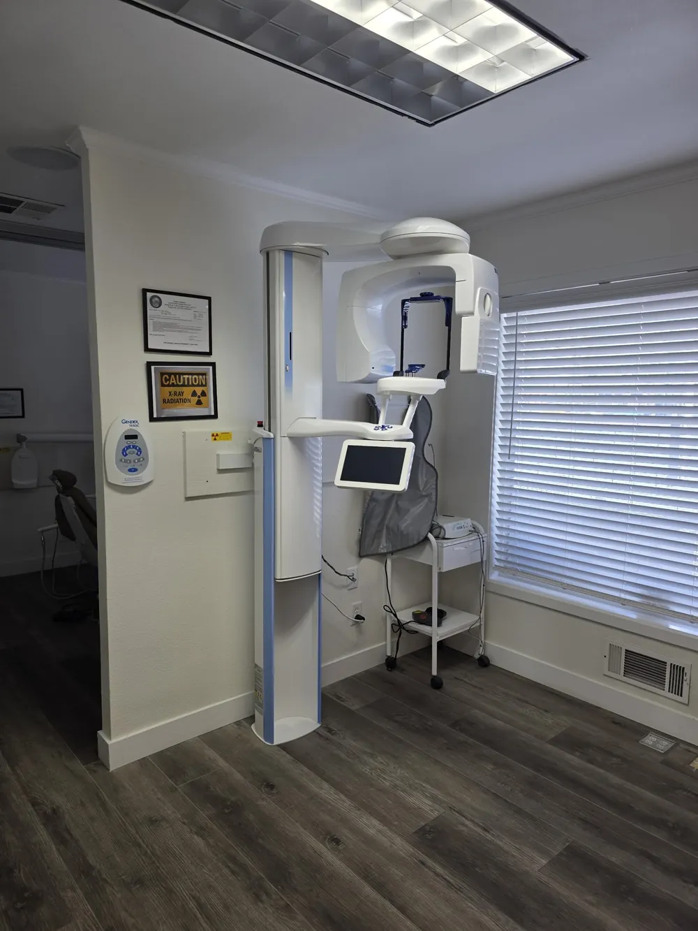 Panoramic digital X-ray machine at Comfy Dental Care